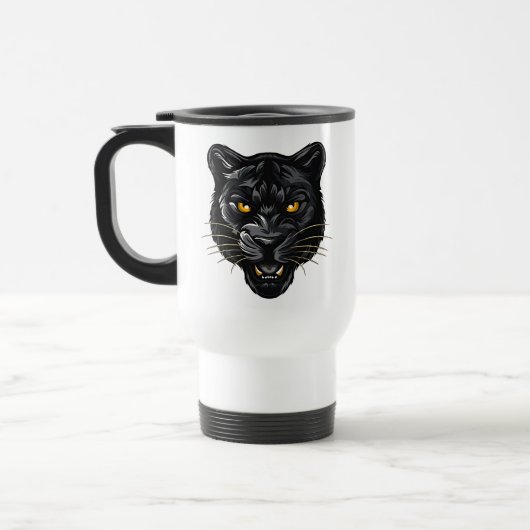 Mug De Voyage Panthère noire (Gauche)