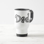 Mug De Voyage Papa #1 (Devant droit)