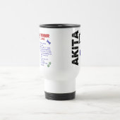 Mug De Voyage Papa 2 d'Akita (Centre)