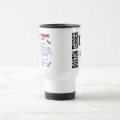 Mug De Voyage Papa 2 de Boston Terrier (Centre)