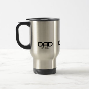 Mug De Voyage Papa a fondé un nouveau cadeau pour papa