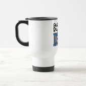 Mug De Voyage PAPA anglais de bouledogue (Gauche)