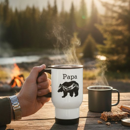 Mug De Voyage Papa Bear Mountain