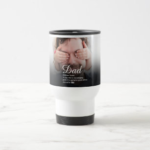 Mug De Voyage Papa, Daddy, Définition de père Photo de script