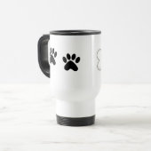 Mug De Voyage Papa de chienchien (Devant gauche)