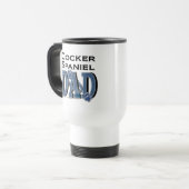 Mug De Voyage PAPA de cocker (Devant gauche)