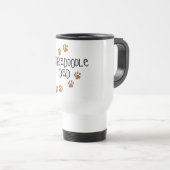 Mug De Voyage Papa de Labradoodle (Devant droit)