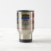 Mug De Voyage Papa de l'armée (Centre)