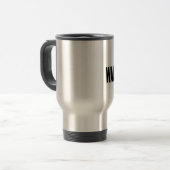 Mug De Voyage Papa de marche (zombi) (Devant gauche)