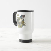 Mug De Voyage Papa de pêche (Devant gauche)