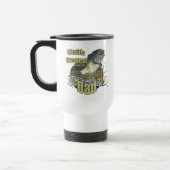 Mug De Voyage Papa de pêche (Gauche)