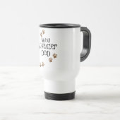 Mug De Voyage Papa de Schnauzer miniature (Devant droit)