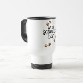 Mug De Voyage Papa de Schnauzer miniature (Devant gauche)