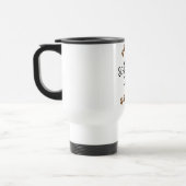 Mug De Voyage Papa de Schnauzer miniature (Gauche)