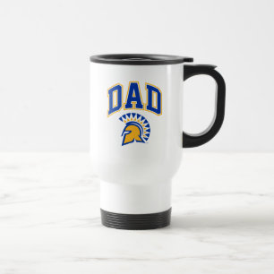 Mug De Voyage Papa de Spartans d'état de San Jose