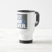 Mug De Voyage Papa de volleyball (Devant droit)