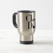 Mug De Voyage Papa d'échecs (Devant gauche)