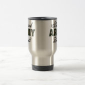 Mug De Voyage Papa fier d'armée (Centre)