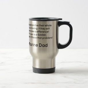 Mug De Voyage Papa marin aucun fils de problème