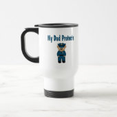 Mug De Voyage Papa protège l'ours des policiers (Gauche)