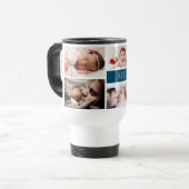 Mug De Voyage Papa We Love You Photo Collage (Devant gauche)