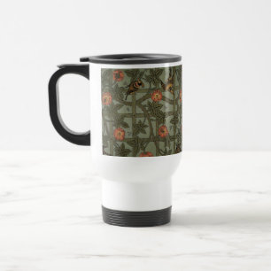 Mug De Voyage Papier peint en treillis de William Morris