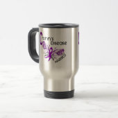 Mug De Voyage PAPILLON 3 de maladie de Crohn (Devant gauche)