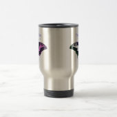 Mug De Voyage Papillon à queue noire non binaire (Centre)