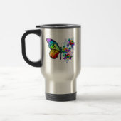 Mug De Voyage Papillon arc-en-ciel (Gauche)