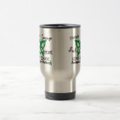 Mug De Voyage Papillon celtique 3 de maladie rénale (Centre)