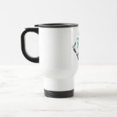 Mug De Voyage Papillon d'amour d'espoir de foi - conscience de (Gauche)