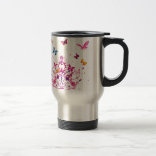 Mug De Voyage Papillon de l'infini charmant