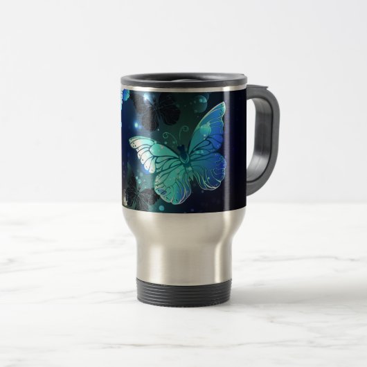 Mug De Voyage Papillon de nuit (Devant droit)