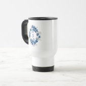 Mug de voyage Papillon Floral (Devant gauche)