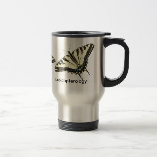 Mug De Voyage Papillon Lepidopterology de machaon de tigre