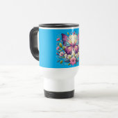 Mug De Voyage Papillon mignon et coloré (Devant gauche)