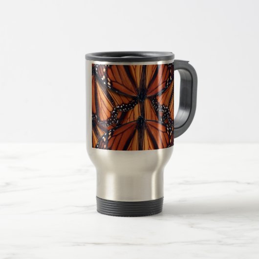 Mug De Voyage papillon monarque (Devant droit)