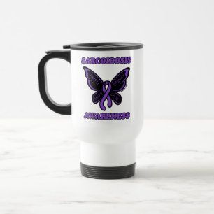 Mug De Voyage Papillon/Sensibilisation...Sarcoïdose