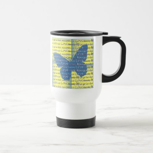 Mug De Voyage Papillon Slogan (Droite)