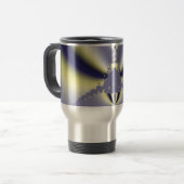 Mug De Voyage Papillon Violet (Devant gauche)