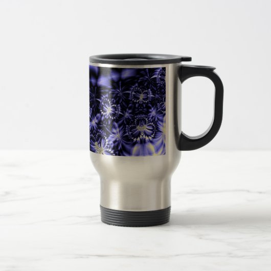 Mug De Voyage Papillons bleus (Droit)