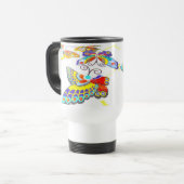 Mug De Voyage Papillons colorés (Devant gauche)
