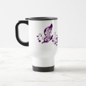 Mug De Voyage Papillons violets (Gauche)