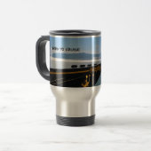 Mug De Voyage Paquebot de croisière (Devant gauche)