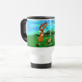 Mug De Voyage Pâques - Chiot Capo Rabbit et Chick (Devant gauche)