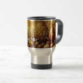 Mug De Voyage Pâques dans un monde apocalyptique (Devant droit)