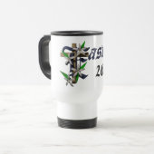 Mug De Voyage Pâques & Lys - (Devant gauche)