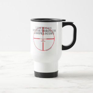 Mug De Voyage Par une portée de tireur isolé