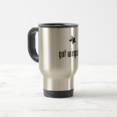 Mug De Voyage Parachutisme (Devant gauche)