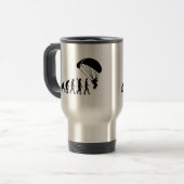 Mug De Voyage Parachutisme d'évolution (Devant gauche)